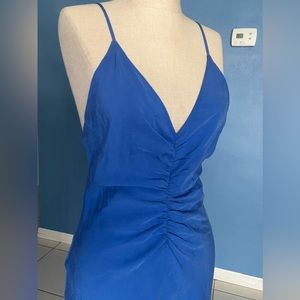 Cobalt blue Zara dress